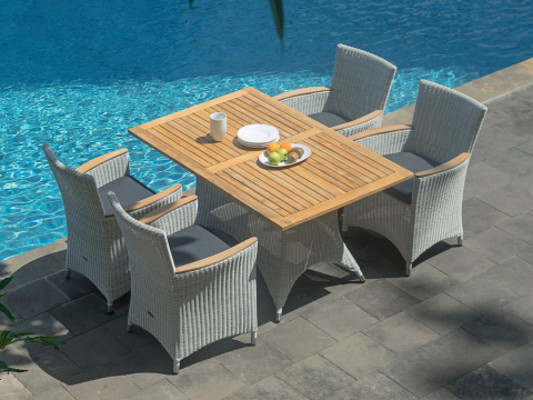 Zebra Gartenmbel-Set Loomus 3