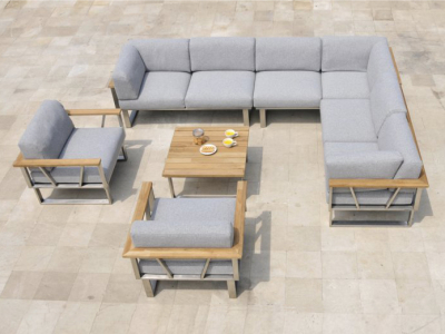 Zebra Gartenmöbel-Set Belvedere Lounge 7