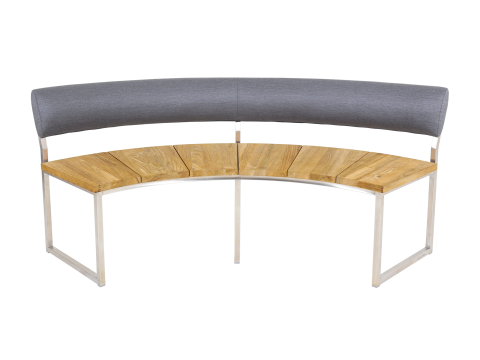 Zebra Gartenmöbel-Set Setax-Oryx Edge-Onyx, aus recyceltem Teakholz