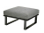 Zebra Belvedere Lounge Hocker Set - inkl. Kissen Tuva tweed grey