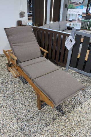 Zebra Mentor Rollliege-Set aus Teakholz