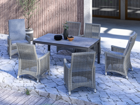 Zebra Loft-Alus-Sela Gartenmbel-Set