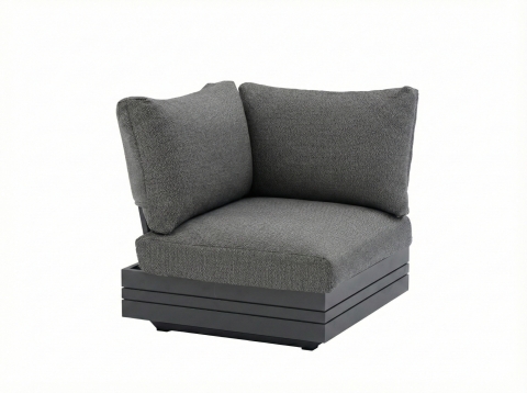Zebra Cubo Neo Lounge Eckteil graphite 81 x 81 x 76 cm inkl. Polster