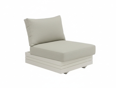 Zebra Cubo Neo Lounge 1-Sitzer light taupe 74 x 81 x 76 cm inkl. Polster