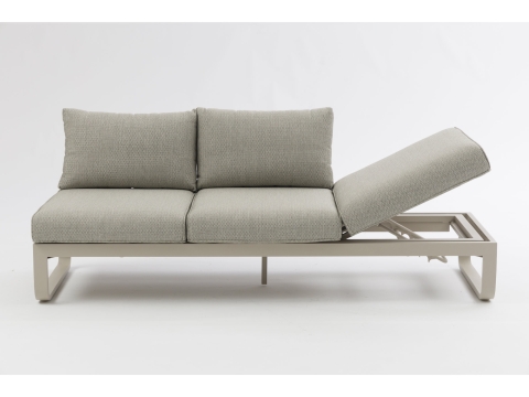 Zebra Fly Lounge 3-Sitzer, light taupe