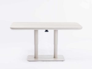 Zebra Move Tisch 140x80x51-71cm light taupe