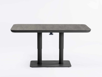 Zebra Move Tisch 140x80x51-71cm graphite h&ouml;henverstellbar