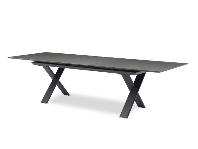 Zebra Levare Tisch 240-300x100x74cm graphite