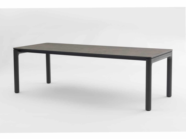 Zebra Vero Tisch 240x100x75cm graphite