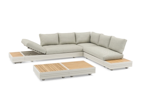 Zebra Cubo Neo Lounge Set light taupe