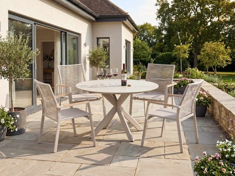 Zebra Fly-Mantis Gartenm&ouml;bel-Set 120 cm