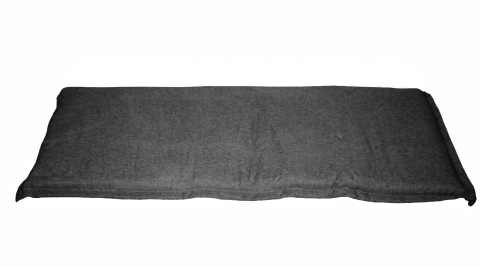 Zebra Bank-Sitzkissen f&uuml;r 3-Sitzer dark grey